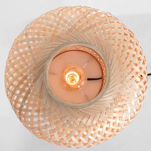 Tafellamp Maze ijzer / bamboe - beige - 1 lichtbron - Beige