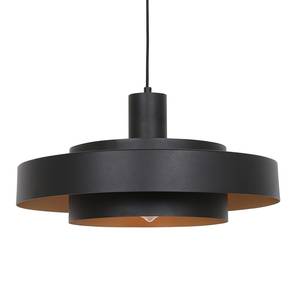 Suspension Flinter - Type B Fer / Coton - Noir - 1 ampoule