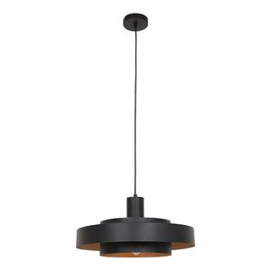 Suspension Flinter - Type B Fer / Coton - Noir - 1 ampoule