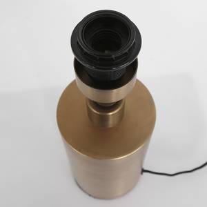 Lampe Brass sans abat-jour - Type C Fer / Coton - Cuivre - 1 ampoule