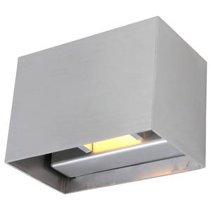 Wandlamp Muro Vierkant type A ijzer - zilverkleurig - 1 lichtbron - Zilver