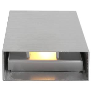 Wandlamp Muro Vierkant type A ijzer - zilverkleurig - 1 lichtbron - Zilver