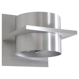 Wandlamp Muro rond type B ijzer - zilverkleurig - 1 lichtbron - Zilver