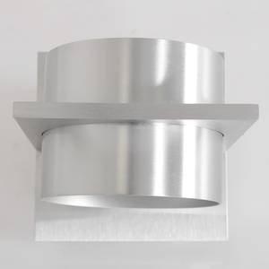 Wandlamp Muro rond type B ijzer - zilverkleurig - 1 lichtbron - Zilver