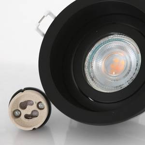 LED-spot Pélite Spot ijzer - zwart - 1 lichtbron - Zwart