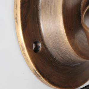 Wandleuchte Sprocket Eisen / Baumwolle - 1-flammig - Kupfer