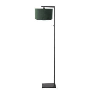 Lampadaire Stang 1 ampoule - Type A Fer / Polyester - Vert foncé - 1 ampoule - Vert foncé