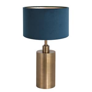 Tischleuchte Brass Typ C Eisen / Polyester - 1-flammig - Türkis