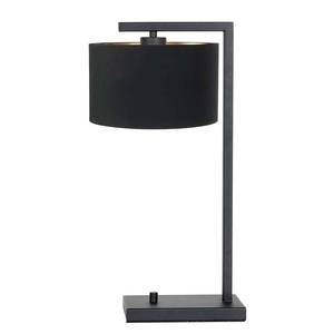 Lampe Stang Fer / Polyester - Noir - 1 ampoule - Noir