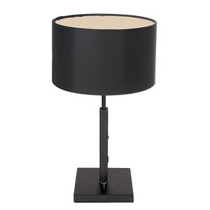 Lampe Stang hauteur 52 cm Fer / Polyester - Noir - 1 ampoule - Noir