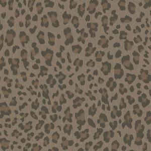 Papier peint intissé Tiger Druck 10 m x 52 cm - Marron