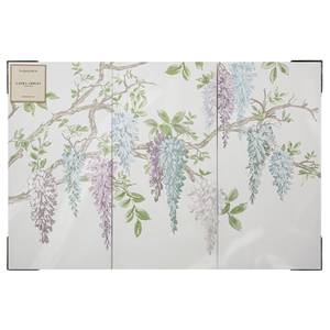 Set di 3 quadri Wisteria Garden 90 x 60 cm