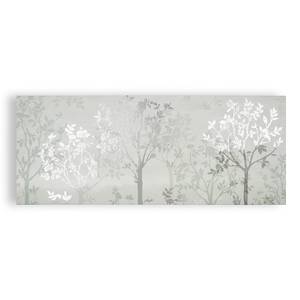 Impression sur toile Woodland Metallic 100 x 40 cm