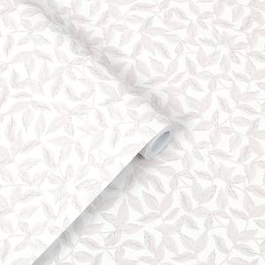 Papier peint Laura Ashley Erwood 10 m x 52 cm - Gris