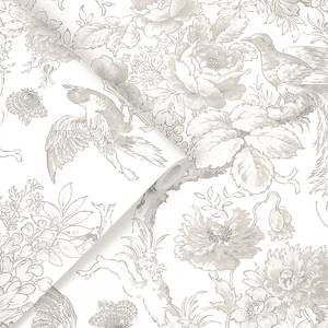 Carta da parati Laura Ashley Birtle 10m x 52cm - Grigio