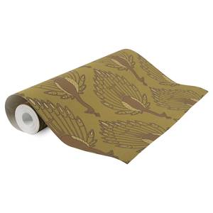 Papier peint intissé Alfie 10 m x 52 cm - Jaune