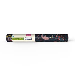 Carta da parati Fields Edge Floral 10m x 52cm - Blu