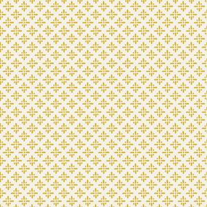 Carta da parati Beckett Star 10m x 52cm - Giallo