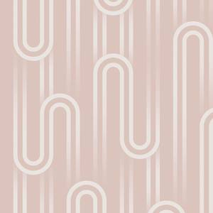 Papier peint intissé Envy Ups n Downs 10 m x 52 cm - Rose foncé