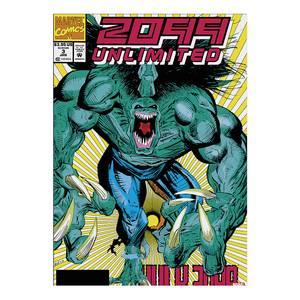 Quadro Hulk 2099 Unlimited 50 x 70 cm