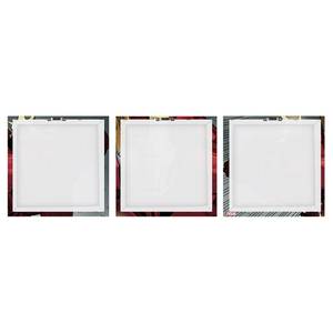 Set di 3 quadri Iron Man Classic 90 x 30 cm