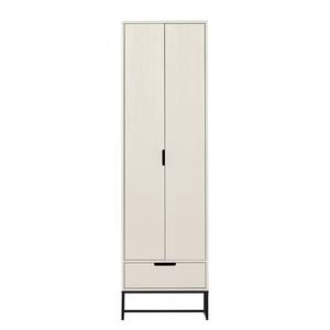 Armoire d’entrée Kippford Pin massif / Blanc crème