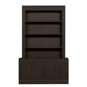 Buffetschrank Ringford Kiefer massiv - Dunkelbraun - Dunkelbraun