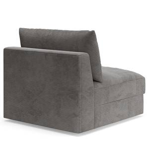 Fauteuil Dixwell Velours côtelé Lizza: Gris