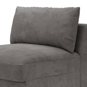 Fauteuil Dixwell Velours côtelé Lizza: Gris