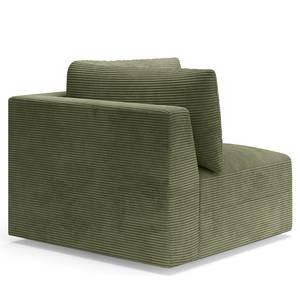 Eckelement Dixwell Cordstoff Lizza: Olive