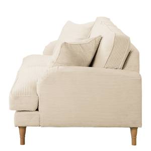 3-Sitzer Sofa Bethania Cordstoff Lola: Creme