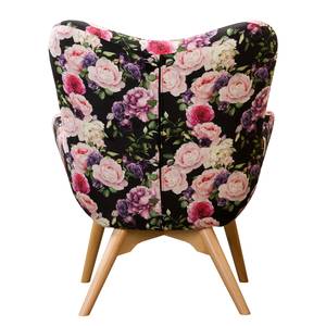 Sessel BRAZIL mit Blumenmuster Mit Hocker