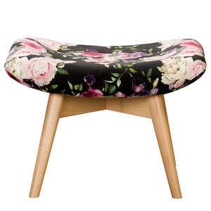 Sessel BRAZIL mit Blumenmuster Mit Hocker