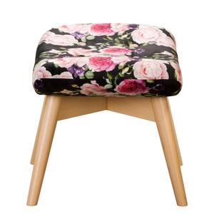 Sessel BRAZIL mit Blumenmuster Mit Hocker