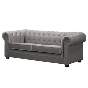 3-Sitzer Sofa Upperclass Samt Ravi: Taupe