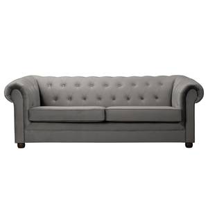 3-Sitzer Sofa Upperclass Samt Ravi: Taupe