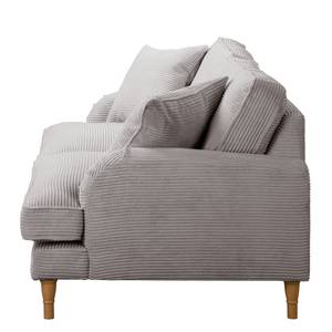 2-Sitzer Sofa Bethania Cordstoff Lola: Hellgrau