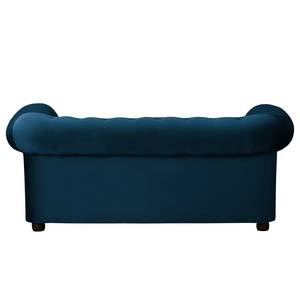 2-Sitzer Sofa Upperclass Samt Ravi: Marineblau