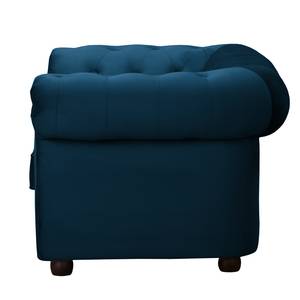 Fauteuil Upperclass Velours Ravi: Marineblauw