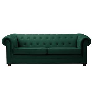 3-Sitzer Sofa Upperclass Samt Ravi: Antikgrün