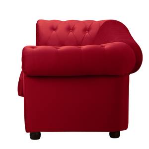 3-Sitzer Sofa Upperclass Samt Ravi: Rot