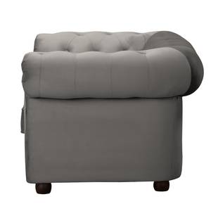 Fauteuil Upperclass Velours Ravi: Taupe