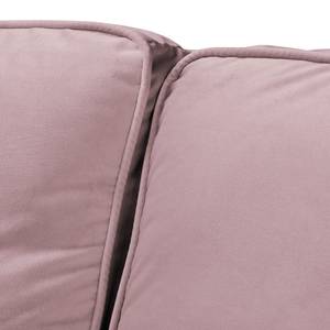 Ecksofa Bethania Samt Ravi: Mauve - Longchair davorstehend rechts