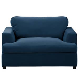 XXL-fauteuil Nerpio Velours Vaia: Donkerblauw