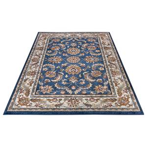 Oosters vloerkleed Reni polypropeen - Donkerblauw - 57 x 90 cm