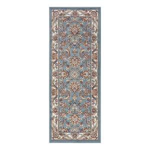 Tapis oriental Reni Polypropylène - Bleu ciel - 80 x 240 cm