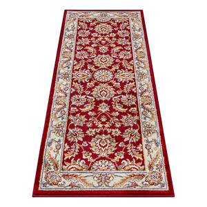 Tapis oriental Reni Polypropylène - Rouge rubis - 80 x 240 cm