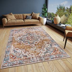 Oosters vloerkleed Strozzi polypropeen - beige/blauw - 57 x 90 cm