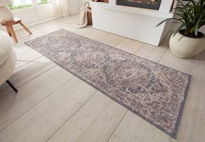 Laagpolig vloerkleed Sand Beige - 80 x 200 cm