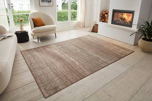 Kurzflorteppich Jord Polypropylen - Beige / Braun - 120 x 170 cm